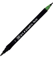 Zig Art & Graphic Twin Marker Çizim Kalemi 55 Green Earth 
