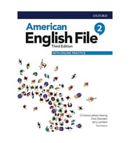 American English File 3th Edition 2 Student's Book + Workbook + Cd