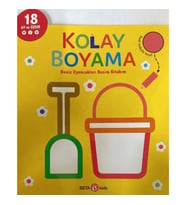 Kolay Boyama Deniz Oyuncakları Resim Kitabım
