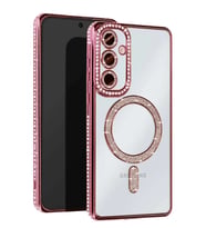 Galaxy A25 5G Joke Simli Magneticsafe Kılıf - Pembe