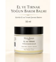 Minia Bahçe El ve Tırnak Yoğun Bakım Balmı – 50 ml Kuru Eller ve Tırnak Etleri İçin Bakım