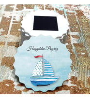 Magnet Hediyelik - Gemici Tasarım Erkek Çocuk Doğum Günü Hatırası Magnet