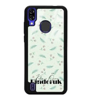 Reeder P13 Blue Uyumlu Yeşil Yapraklı Tasarımlı Glossy Telefon Kılıfı