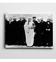 Atatürk Yerel Kıyafet İle Kanvas Tablo