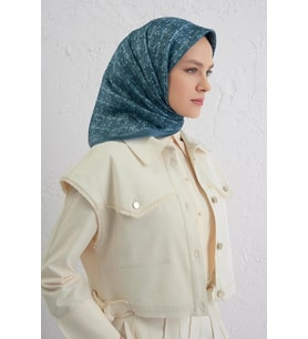 03 Armine Twill İpek Eşarp 9405D