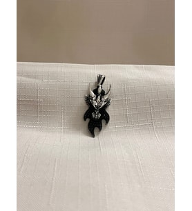 KIZGIN BOĞA 925 AYAR GÜMÜŞ KOLYE