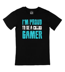 I Am Proud Siyah Tişört