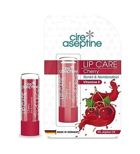 Cire Aseptine Lip Care Cherry Renkli Dudak Nemlendirici 4,5 G