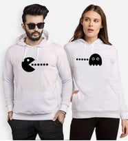 Tshirthane Pacman Sevgili Kombinleri Kapüşonlu Kombini (Tek Ürün Fiyatıdır.)