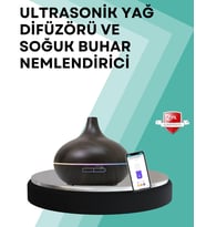 Büyük Su Hazneli Ultrasonik Difüzör ve Oda Nemlendirici