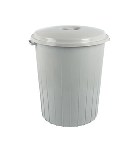 Şık Oval Çöp Kovası 90LT, Dayanıklı ve Pratik Temizlik Çözümü