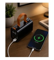 50000 mAh Taşınabilir Powerbank Süper Hızlı Şarj ve LED Ekranlı Çoklu Port