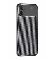 Newface Samsung Galaxy A05 Kılıf Auto Focus Karbon Kapak - Siyah