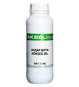 AKBEL AHŞAP BOYA SÖKÜCÜ JEL 1 KG (Beyaz-Krem)
