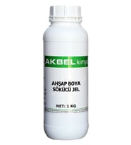 AKBEL AHŞAP BOYA SÖKÜCÜ JEL 1 KG (Beyaz-Krem)