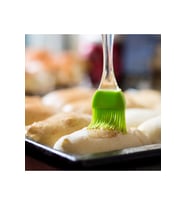 Silikon Fırça Mutfak Pasta Yumurta Fırçası (Yeşil)