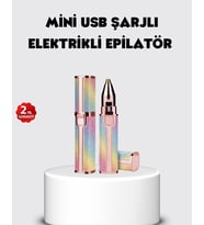 USB Şarjlı Kaş ve Yüz Tüy Alma Cihazı – Taşınabilir ve Acısız Kullanım