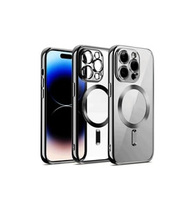 İphone 12 Kılıf Kross Magneticsafe Kapak - Gümüş