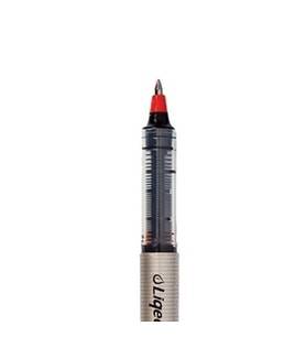 Liqeo Athens Roller Kalem 0.7 MM Kırmızı Roller Kalem (12 Li Paket)
