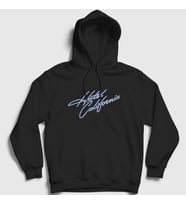 Presmono Unisex Siyah Hotel California Eagles Kapüşonlu Sweatshirt 145127tt