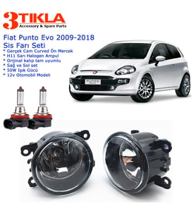 Fiat Punto Evo 2018 Sis Farı Set  Oem:  8200074008