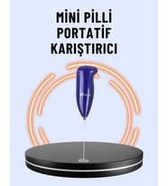 Portatif Kahve Köpürtücü – Latte, Cappuccino, Milkshake Puding Yapıcı