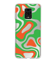 Xiaomi Redmi Note 9 Pro Uyumlu Kapak Renkli Desen Tasarımlı Şeffaf Silikon Kılıf