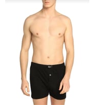 TUTKU ELİT 1101 ERKEK PENYE HAVLU BEL DÜZ BOXER 6 ADET (Siyah)