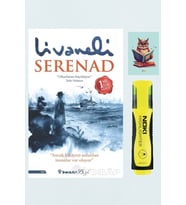 Serenad - Zülfü Livaneli - İnkılap Kitabevi- Sarı Fosforlu Kalem - Not Defter Seti