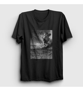 Presmono Unisex Siyah Disaster Mgla T-Shirt 378411tt