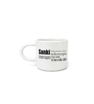Sanki Herkes Hayatını Yoluna Sokmuşta Baskılı Beyaz Kulplu U Kupa