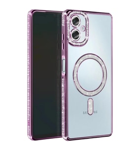 Galaxy A07 4G Joke Simli Magneticsafe Kılıf - Derin Mor