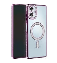 Galaxy A07 4G Joke Simli Magneticsafe Kılıf - Derin Mor