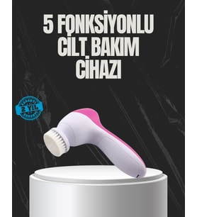 Çok Fonksiyonlu Elektrikli Yüz Bakım Fırçası