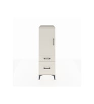 Kronos Dolap 2 Raflı 2 Çekmeceli Tek Kapaklı 44x59x134 Aytaşı-Aytaşı