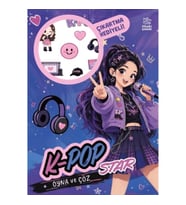 K-Pop Star - Oyna ve Çöz Çıkartmalı Etkinlik Kitabı