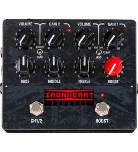 Laney IRF-LOUDPEDAL Ironheart Amfi Pedalı (60W)  Pedalboard Üzerinde Gerçek Amfi Gücü