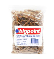 Bigpoint Geniş Ambalaj Lastiği 500 Gram %100 Kauçuk