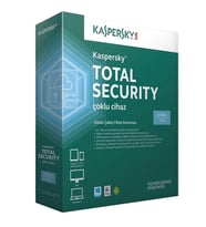 Kaspersky Total Security 3 Kullanıcı 1 Yıl