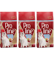 Prolıne Balıklı Yetişkin Kedi Maması 1,5 Kg 3 Adet