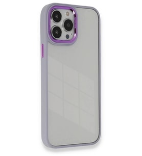Durukar® iPhone 14 Pro Kılıf Dora Kapak - Lila