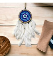 Dekoratif,Hediyelik Rüya Kovan Dream Catcher Jüt
