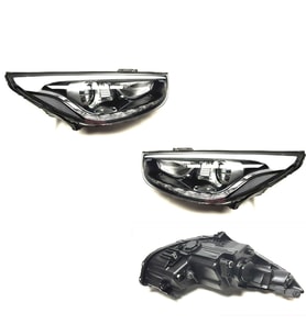 Hyundai İx35 Sağ Sol Far Lambası Ledli Motorlu Mercekli 2011-2015