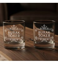 Arkadaşa Hediye Özel Kutulu 2’li Speyside Reserve İsim Yazılı Whiskey Glass