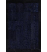 Saks Leopar Desenli Deri Halı
