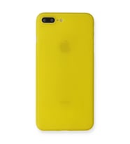 Apple İphone 7 Plus Kılıf Pp Ultra İnce Kapak - Sarı