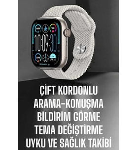 Yeni Nesil Akıllı Saat Arama Cevaplama Gps Takibi Adımsayar Nfc Özelliği