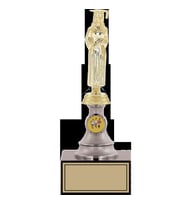 ODAK KUPA - Figürlü Kupalar - Mezuniyet Kadın Figürlü Kupalar FG-010 C - 26 cm