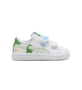 Puma Smash 3.0 Dino V Inf 405637-01 Bebek Ortopedik Spor Ayakkabı (Beyaz)