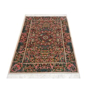 Saf İpek Makina Halı Ebat: (100 x 150) cm